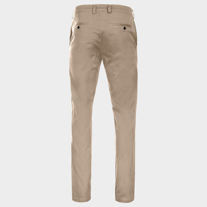 Sports-elegant trousers STENSO CHINO LIGHT BEIGE - 2