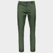 Pantaloni sport-eleganți STENSO CHINO VERDE ÎNCHIS DESCHIS - 1