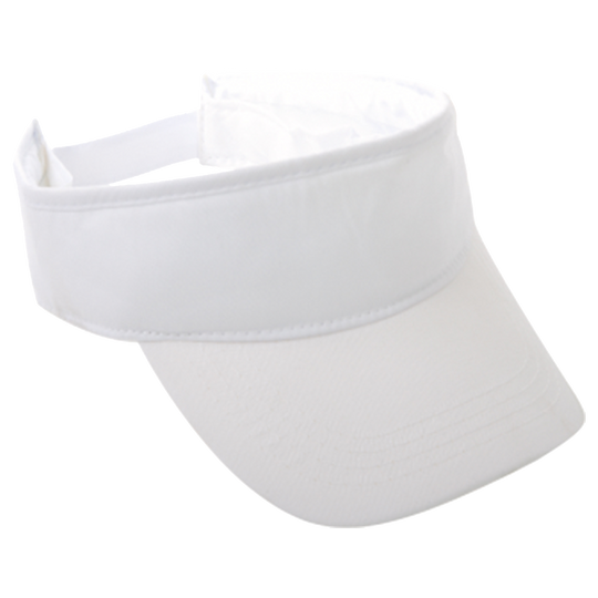 Sun visor hat BONO WHITE