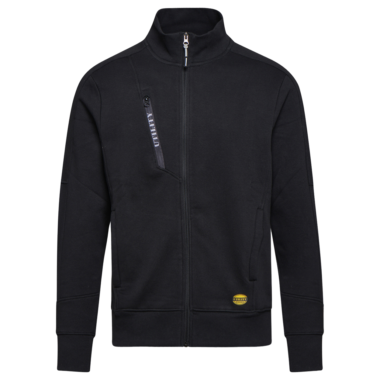 Суитшърт DIADORA FZ LITEWORK BLACK - 1