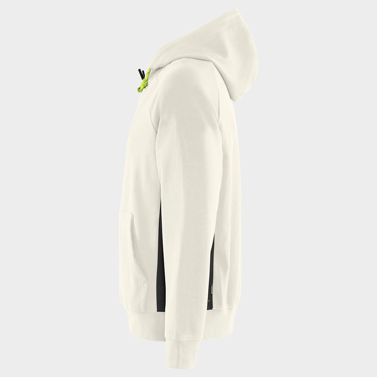 Суитшърт FRISTADS HOODED STRETCH WHITE - 3