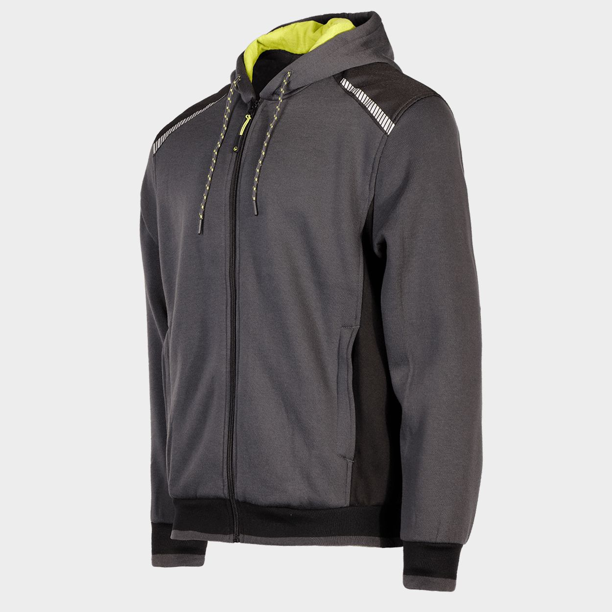 Sweatshirt PRISMA GREY/GREEN - 4