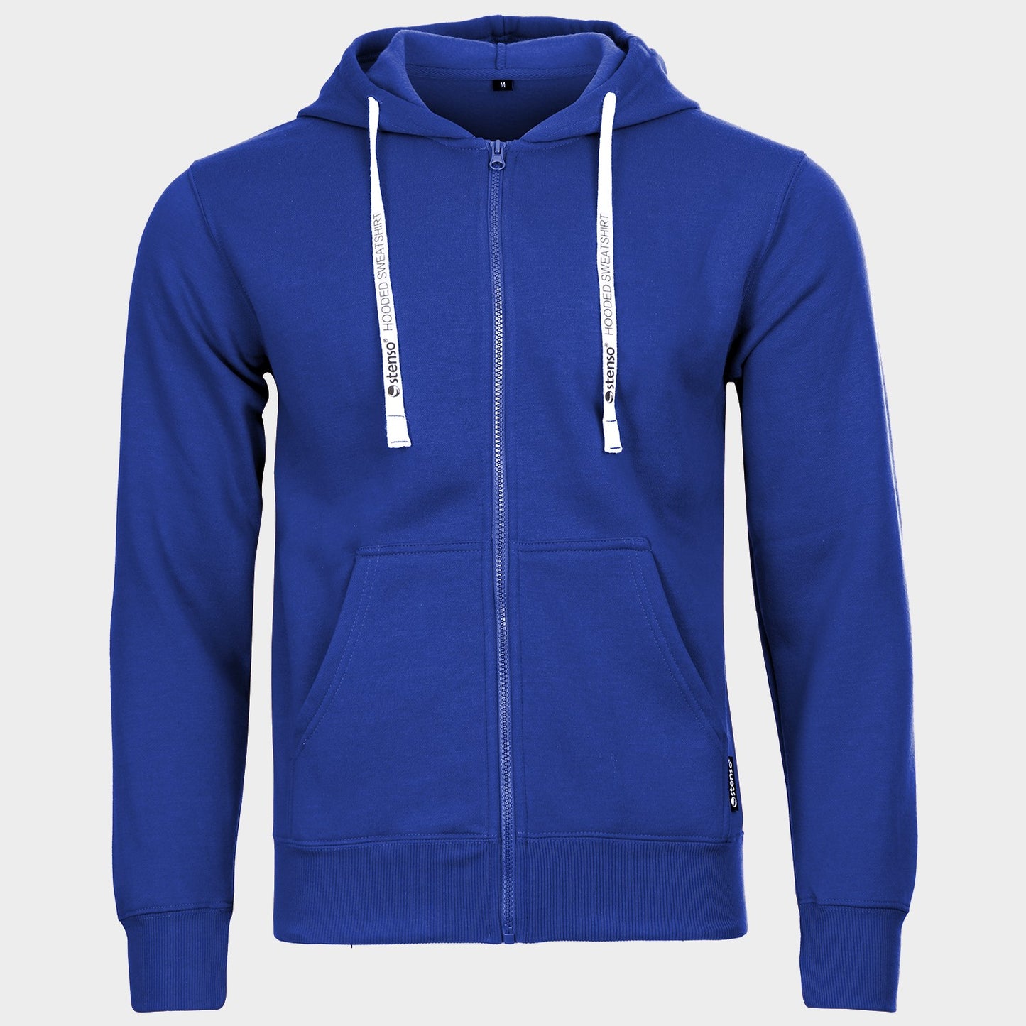 Ζακέτα φούτερ REMO ROYAL BLUE - 1