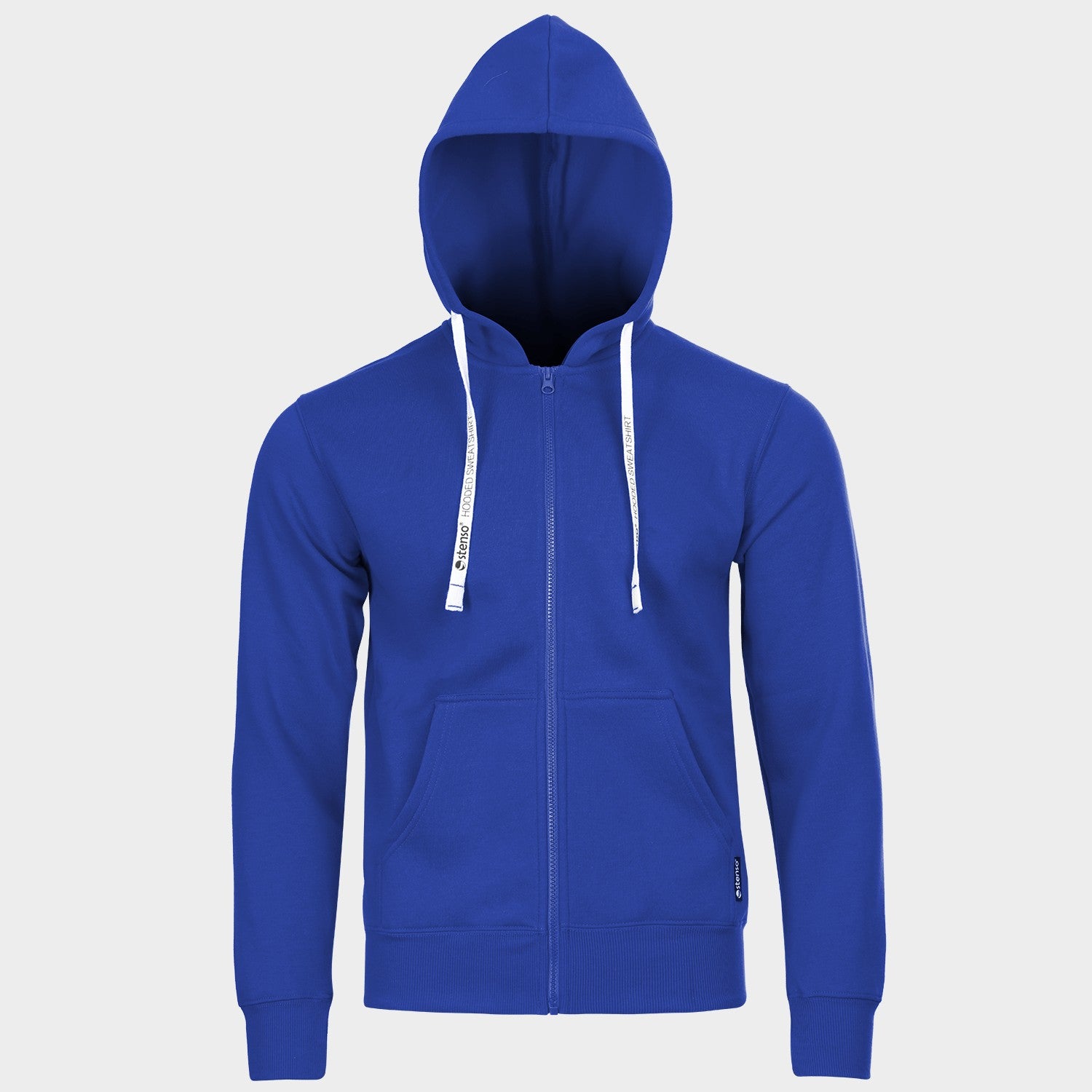 Ζακέτα φούτερ REMO ROYAL BLUE - 3