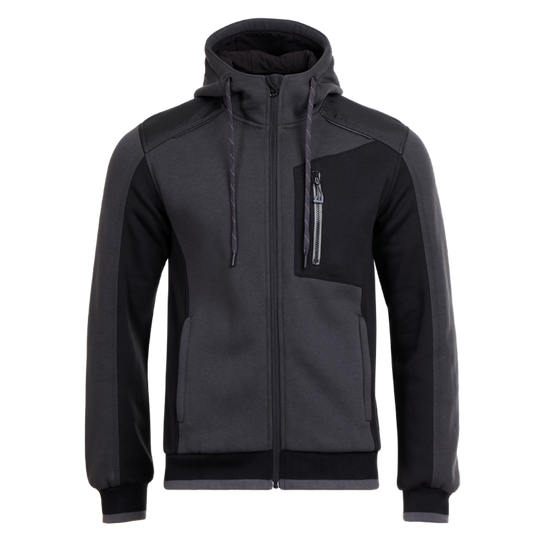 Суитшърт REVOLT GREY/BLACK - 1