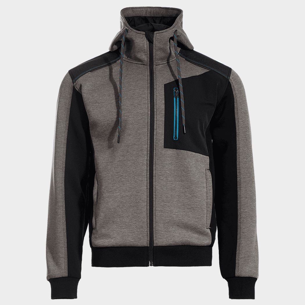 Sweatshirt REVOLT MELANGE GREY - 1