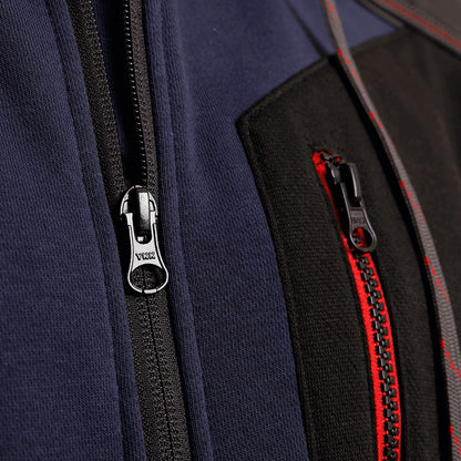 Суитшърт REVOLT NAVY BLUE/BLACK - 6