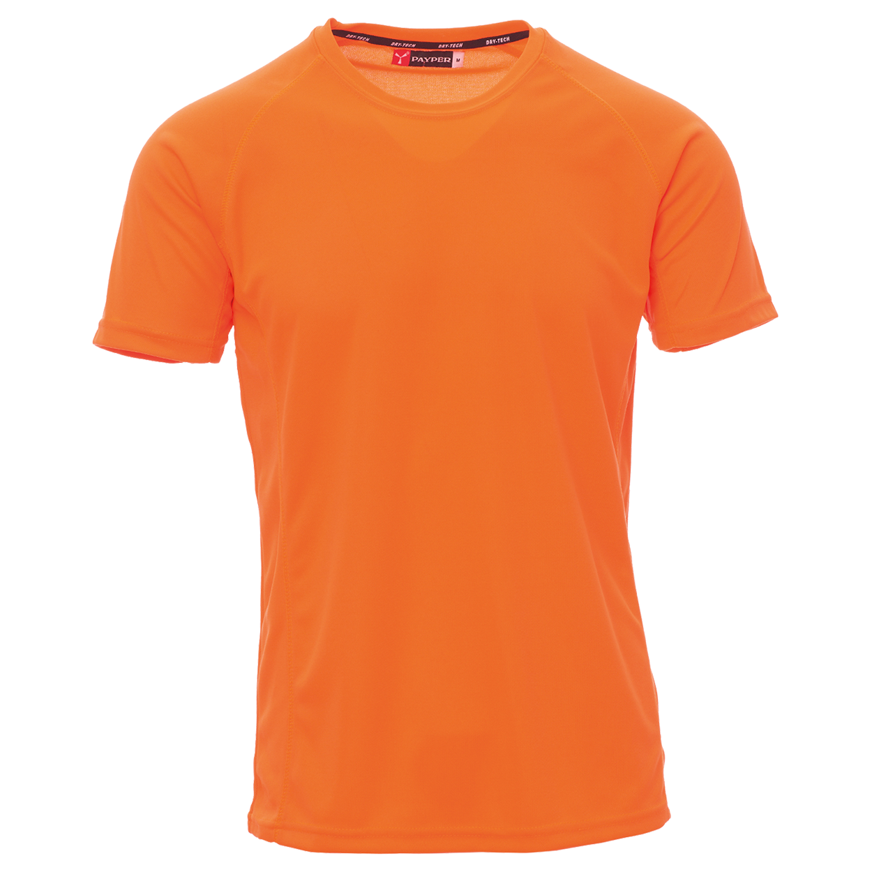 T-shirt PAYPER RUNNER FLUO ORANGE