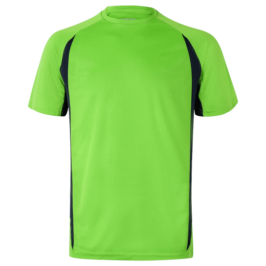 T-Shirt VELILLA GREEN/NAVY BLUE - 1
