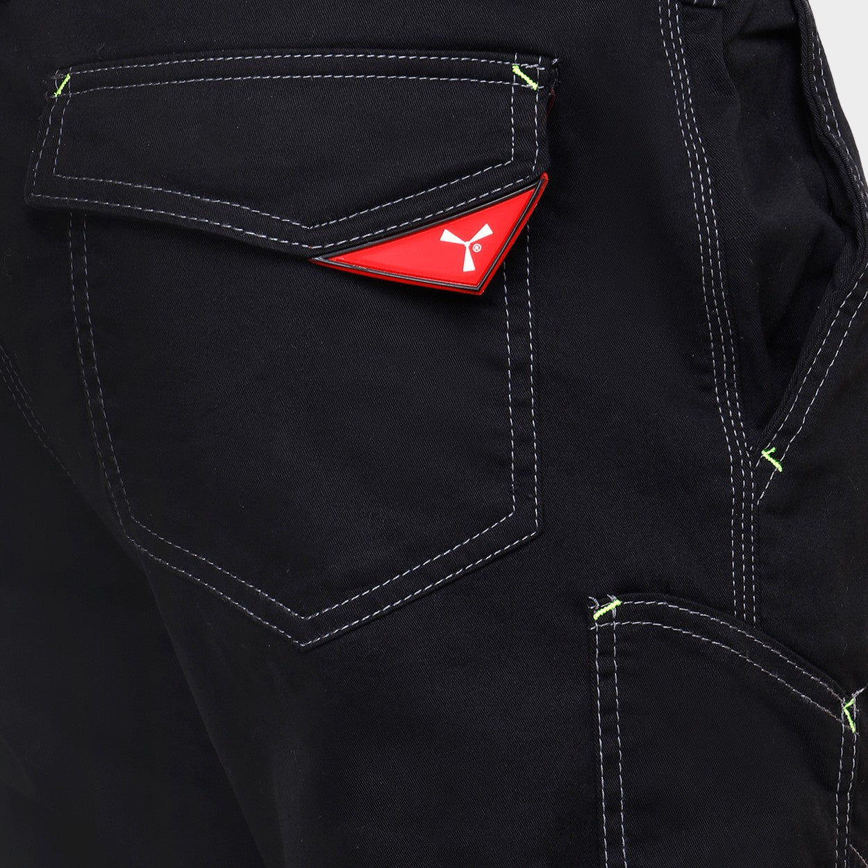 Trousers PAYPER WORKER STRETCH BLACK - 7
