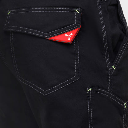 Trousers PAYPER WORKER STRETCH BLACK - 7
