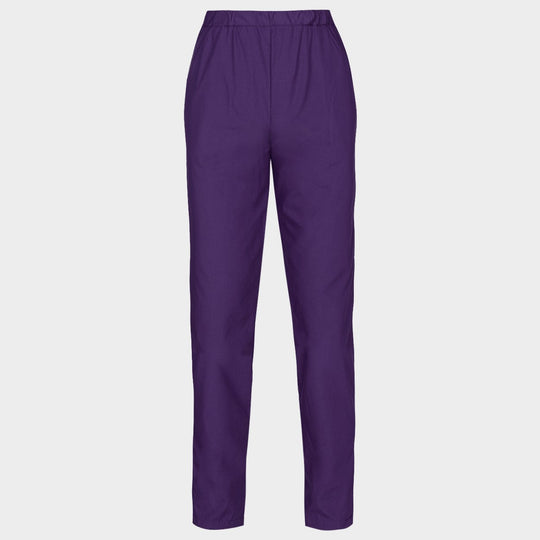 Unisex pants BARISA DARK PURPLE - 1