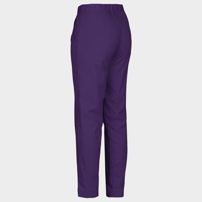 Unisex pants BARISA DARK PURPLE - 3