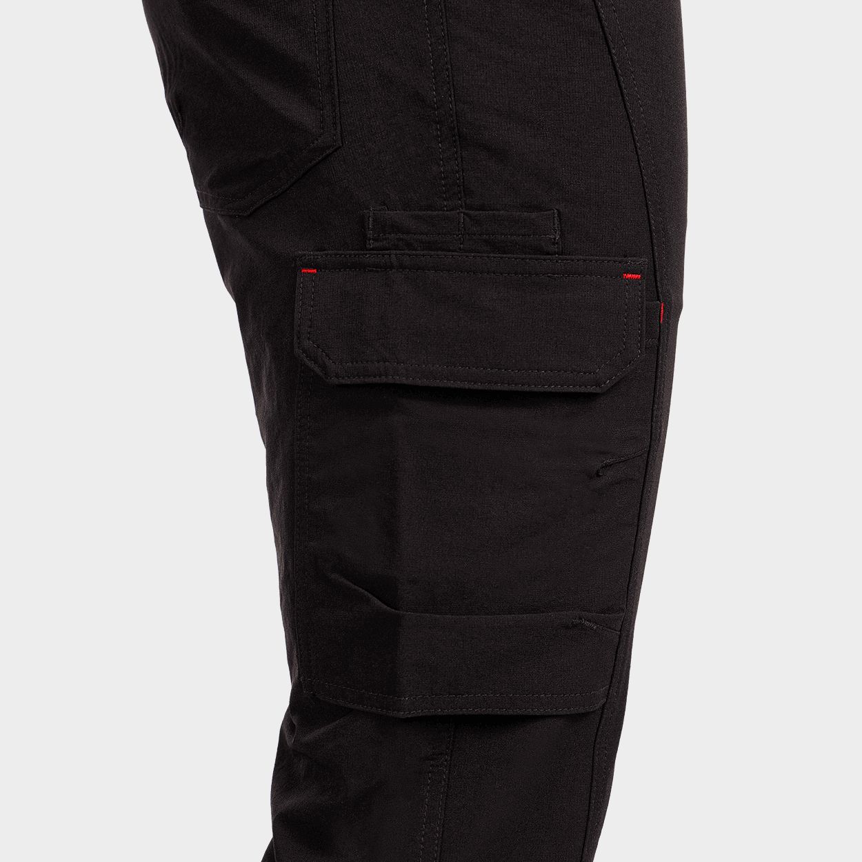 Παντελόνι εργασίας VIGOR BLACK/RED - 6