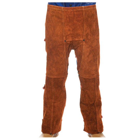 Welding trousers WELDAS LAVA BROWN - 1