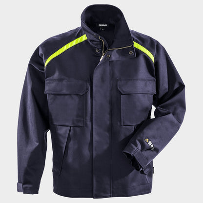 Welding work jacket FRISTADS FLAME WELDING DARK BLUE - 1