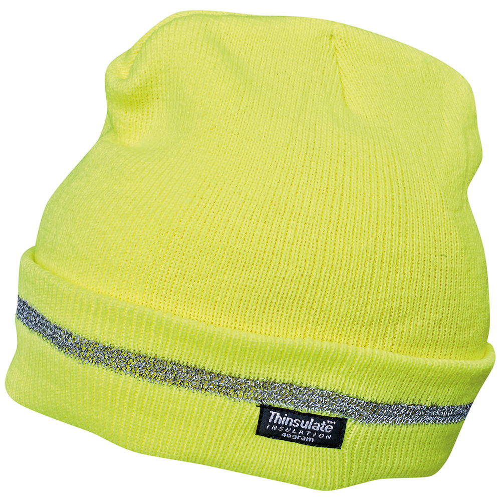 Плетена шапка TURIA HV YELLOW