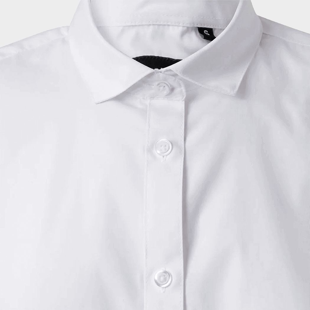 Women's long sleeve shirt VELILLA WHITE - 4