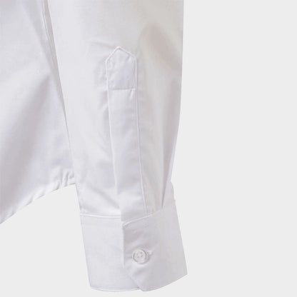 Women's long sleeve shirt VELILLA WHITE - 5