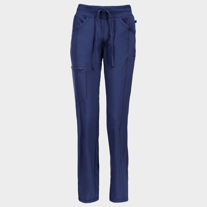 Pantaloni medicali pentru femei CHEROKEE ALBASTRU ÎNCHIS CKE1123A - 1