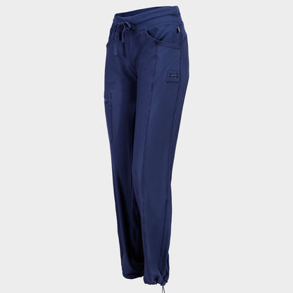 Pantaloni medicali pentru femei CHEROKEE ALBASTRU ÎNCHIS CKE1123A - 3