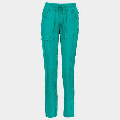 Pantaloni medicali pentru femei CHEROKEE PETROL DESCHIS CKE1123A - 1