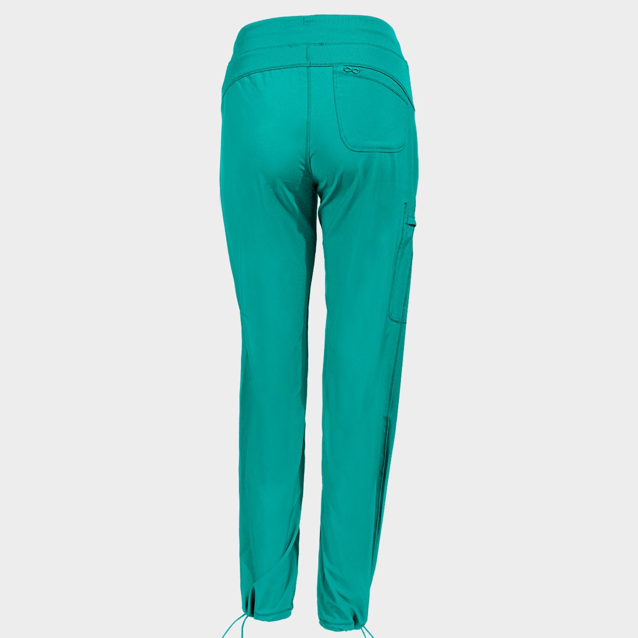 Pantaloni medicali pentru femei CHEROKEE PETROL DESCHIS CKE1123A - 2