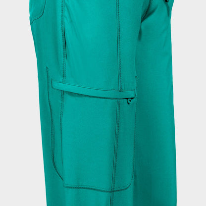 Pantaloni medicali pentru femei CHEROKEE PETROL DESCHIS CKE1123A - 5