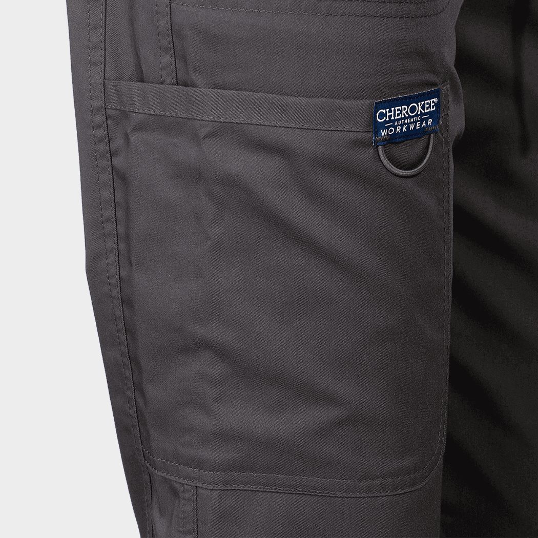 Women's medical pants CHEROKEE MR TAPERED GREY WWE105 - 7