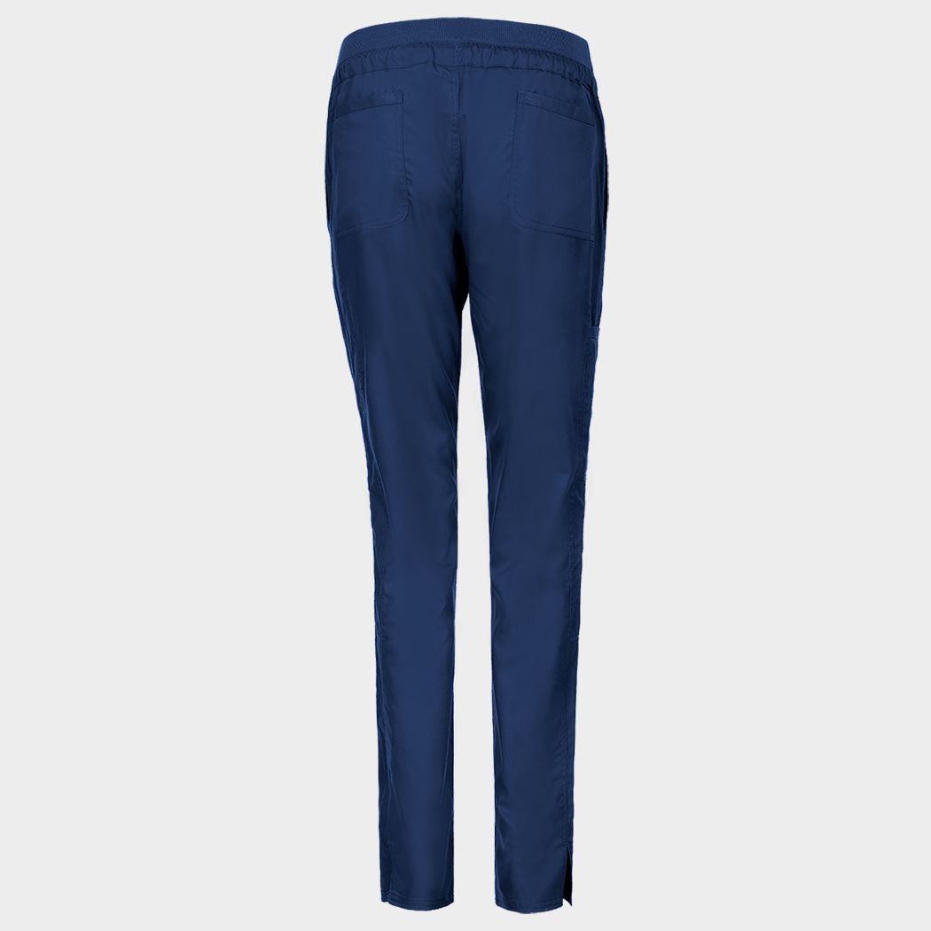 Дамски медицински панталон CHEROKEE MR TAPERED DARK BLUE WWE105 - 2