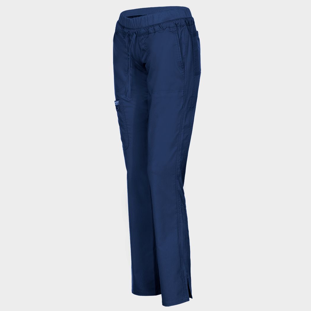 Дамски медицински панталон CHEROKEE MR TAPERED DARK BLUE WWE105 - 3