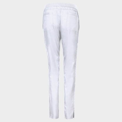 Pantaloni medicali de damă CHEROKEE MR TAPERED ALB WWE105 - 2