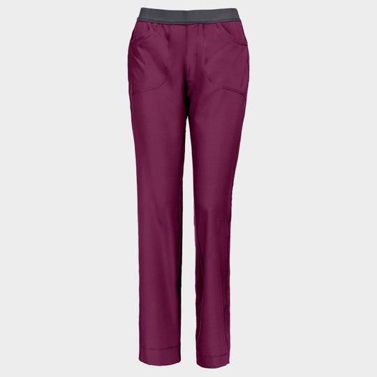 Дамски медицински панталон CHEROKEE SLIM BORDEAUX CKE1124A - 1