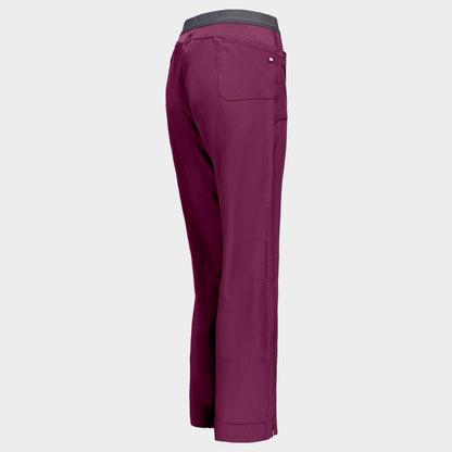 Women's medical pants CHEROKEE SLIM BORDEAUX CKE1124A - 4