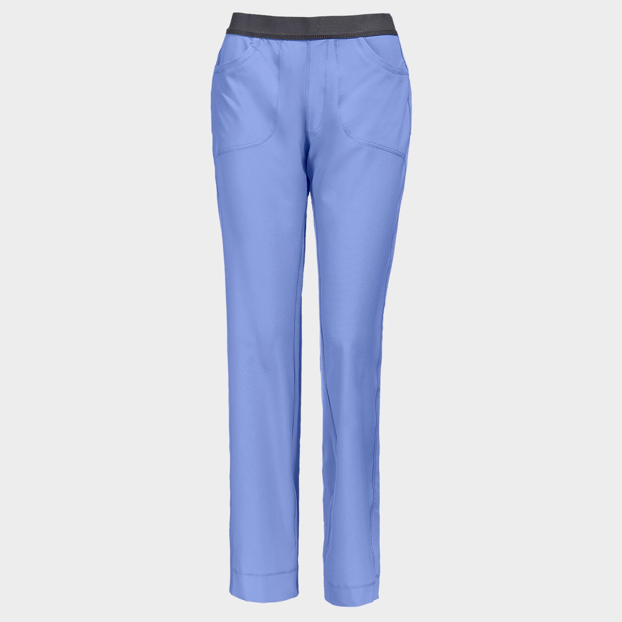 Women's medical pants CHEROKEE SLIM LIGHT BLUE CKE1124A - 1