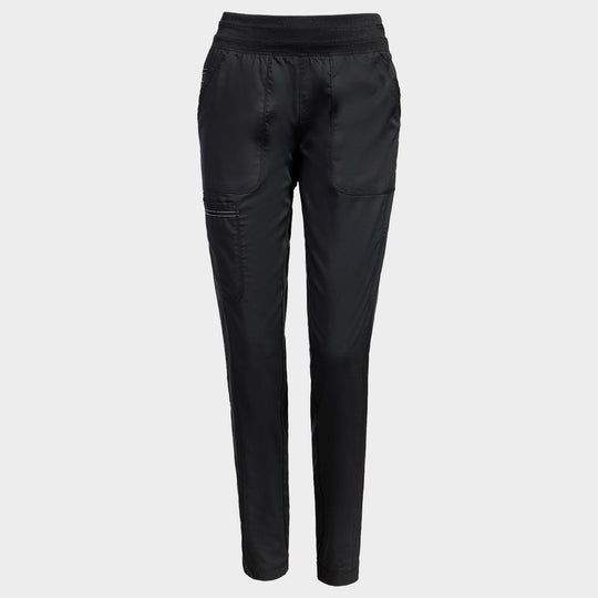 Дамски медицински панталон CHEROKEE R JOGGER BLACK WWE011 - 1