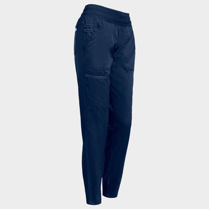Дамски медицински панталон CHEROKEE R JOGGER DARK BLUE WWE011 - 5