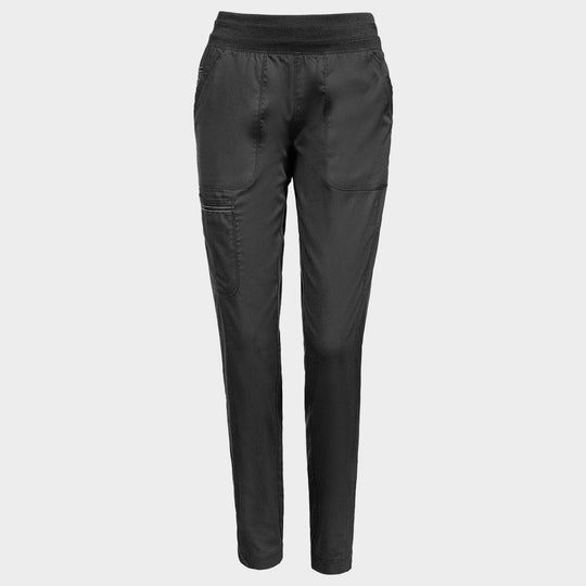 Pantaloni medicali pentru femei CHEROKEE R JOGGER GRI WWE011 - 1