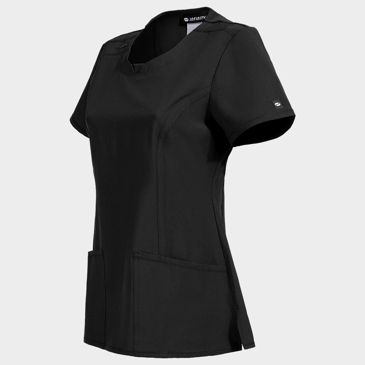 Women's medical tunic CHEROKEE ROUD BLACK CKE2624A - 3