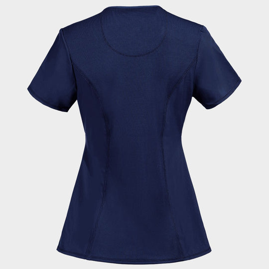 Women's medical tunic CHEROKEE ROUD DARK BLUE CKE2624A - 2