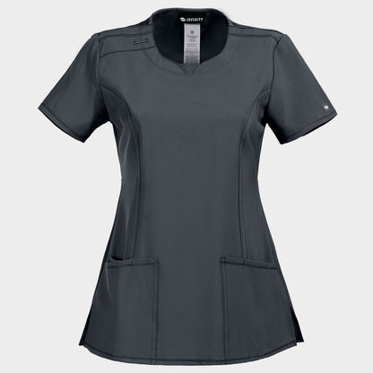 Women's medical tunic CHEROKEE ROUD GREY CKE2624A - 1
