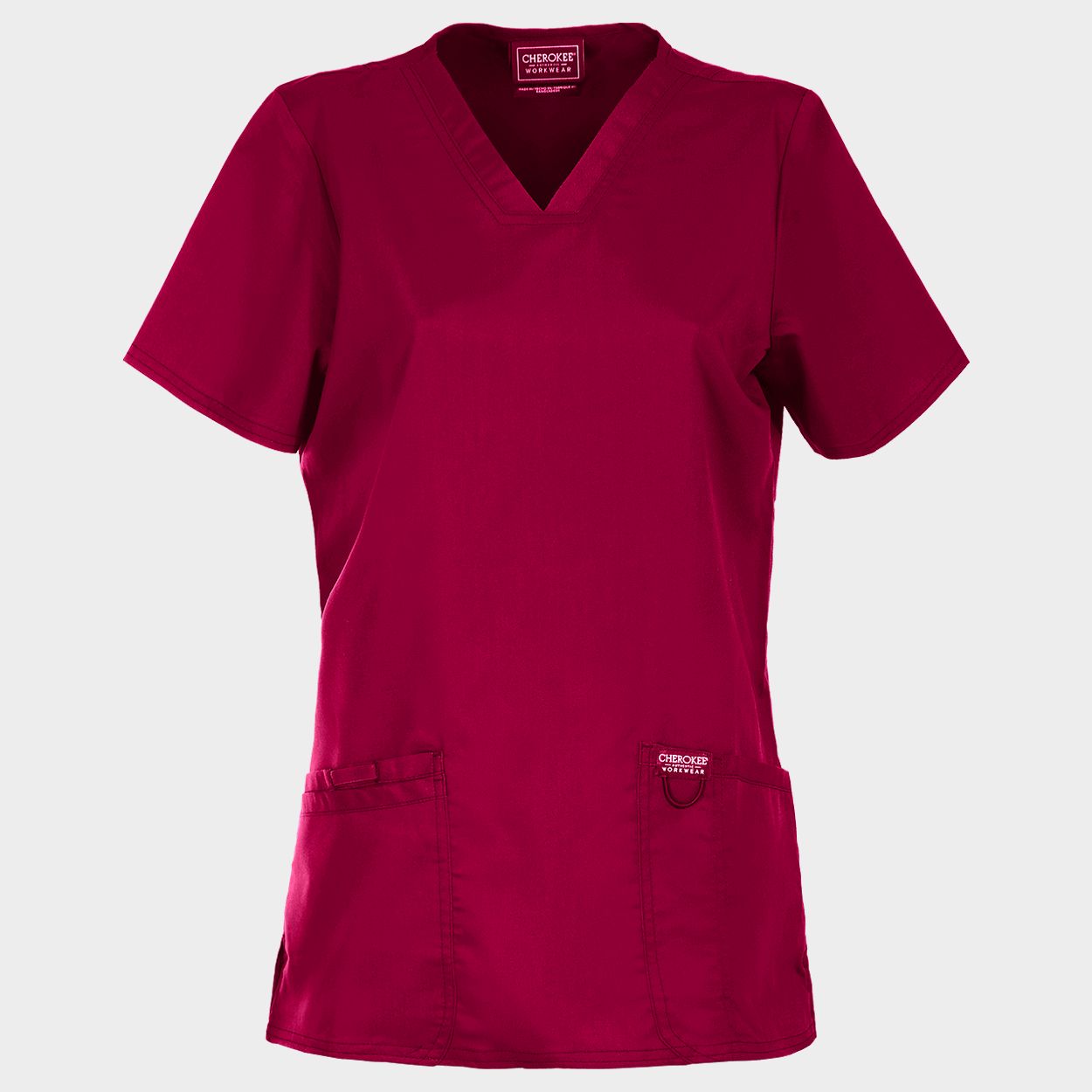 Tunică medicală de damă CHEROKEE V-NECK VIȘINIU WWE620 - 1