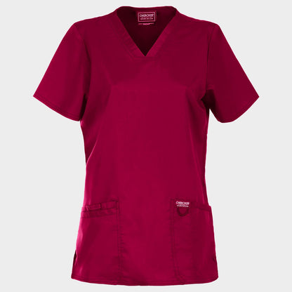 Tunică medicală de damă CHEROKEE V-NECK VIȘINIU WWE620 - 1