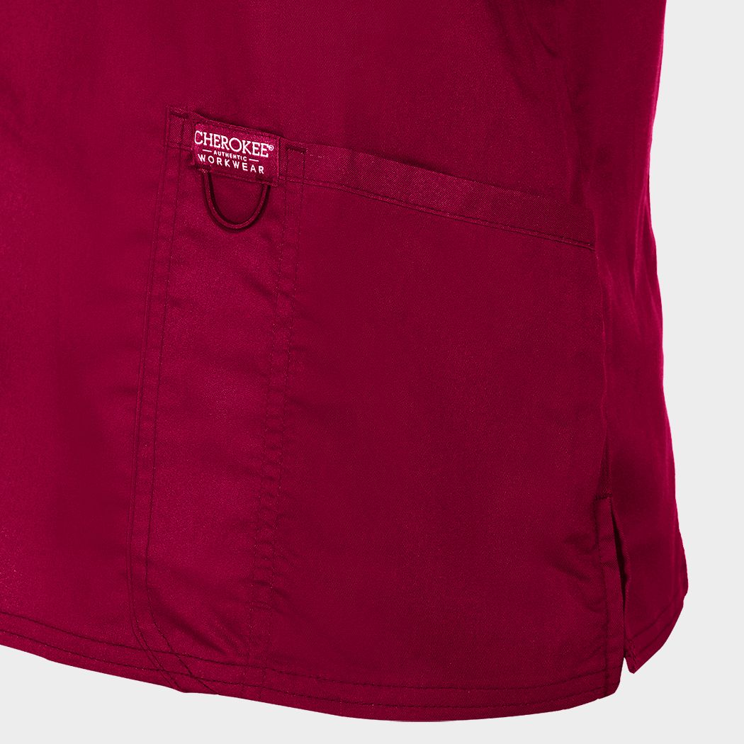 Tunică medicală de damă CHEROKEE V-NECK VIȘINIU WWE620 - 6