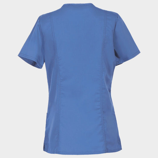 Women's medical tunic CHEROKEE V-NECK LIGHT BLUE WWE620 - 2
