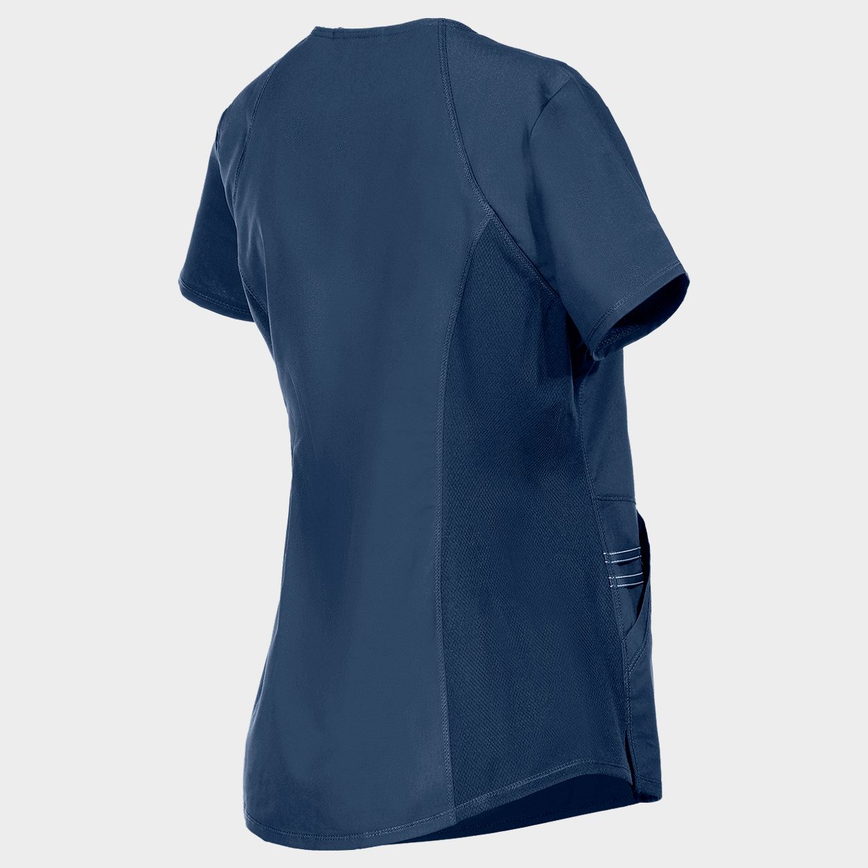 Tunică medicală de bărbat CHEROKEE V-NECK ALBASTRU ÎNCHIS WWE601 - 5