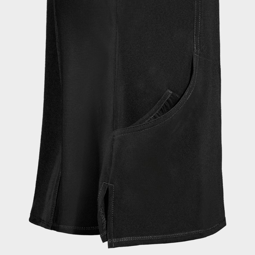 Tunică medicală pentru femei CHEROKEE WRAP NEGRU CKE2625A - 5