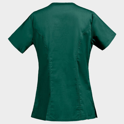 Дамска медицинска туника CHEROKEE WRAP GREEN WWE4728 - 2
