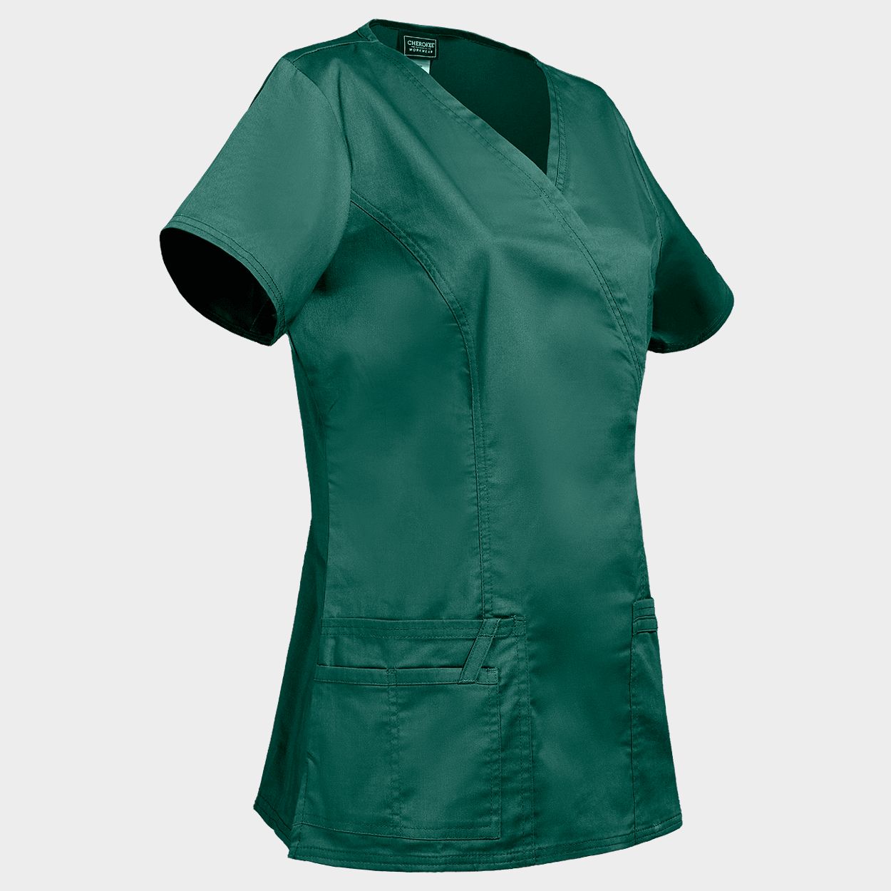 Дамска медицинска туника CHEROKEE WRAP GREEN WWE4728 - 3