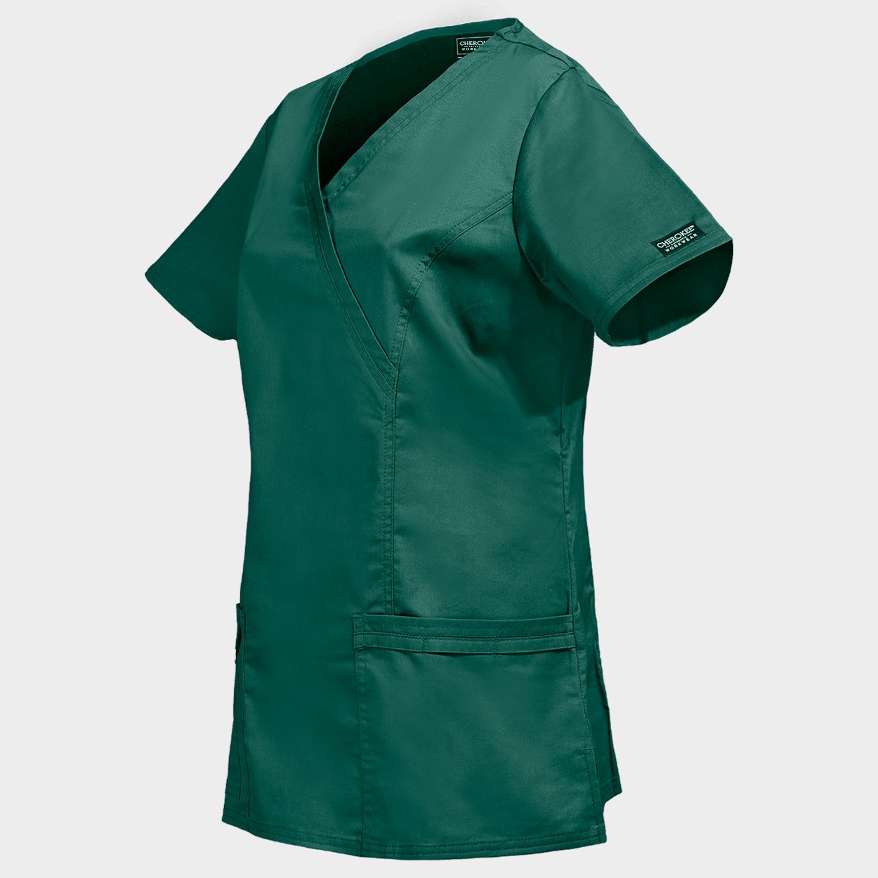 Дамска медицинска туника CHEROKEE WRAP GREEN WWE4728 - 4